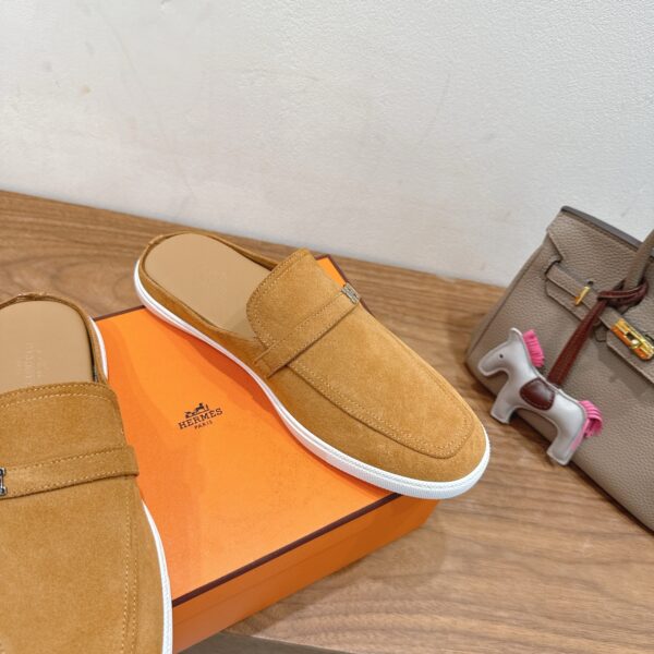 Hermes Couple's Spring And Summer Color Casual Slippers - Image 6