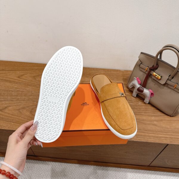 Hermes Couple's Spring And Summer Color Casual Slippers - Image 9