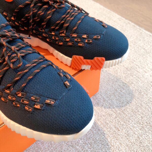 Hermes Couple's Breathable Fabric Casual Sport Shoes - Image 6