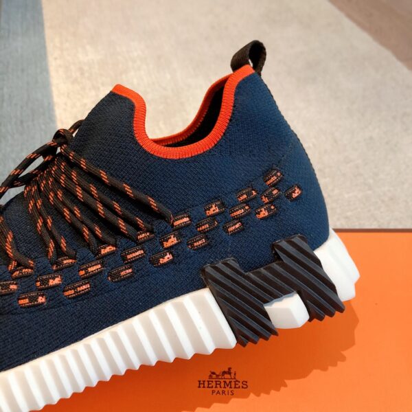 Hermes Couple's Breathable Fabric Casual Sport Shoes - Image 7
