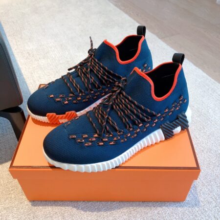 Hermes Couple's Breathable Fabric Casual Sport Shoes
