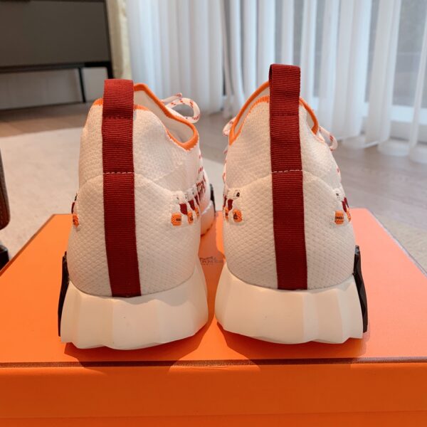 Hermes Good Quality Couple's Breathable Fabric Casual Sport Shoes - Image 8