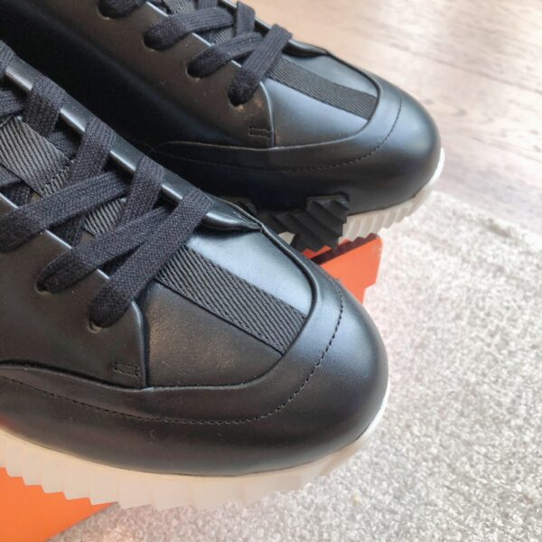 Hermes Good Quality Couple's Cowhide Leather Casual Sport Shoes - Image 6