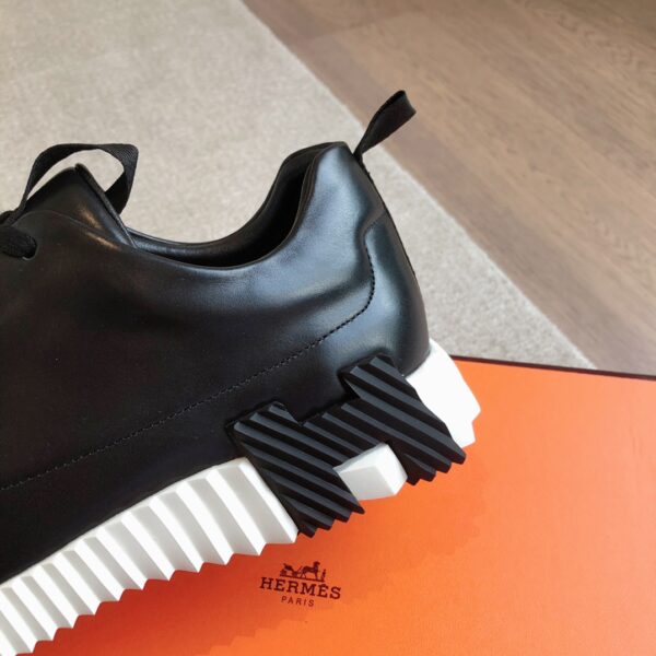 Hermes Good Quality Couple's Cowhide Leather Casual Sport Shoes - Image 7