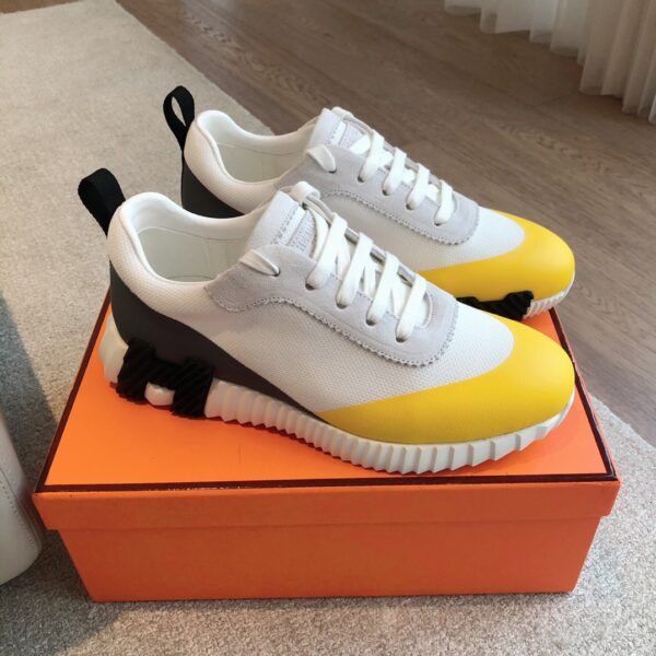 Hermes Classic Couple's Breathable Fabric Casual Sport Shoes - Image 2