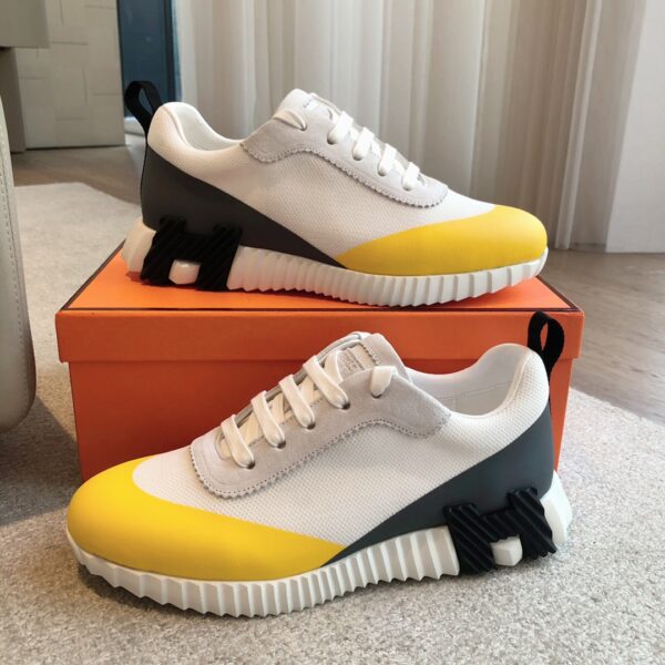 Hermes Classic Couple's Breathable Fabric Casual Sport Shoes - Image 5