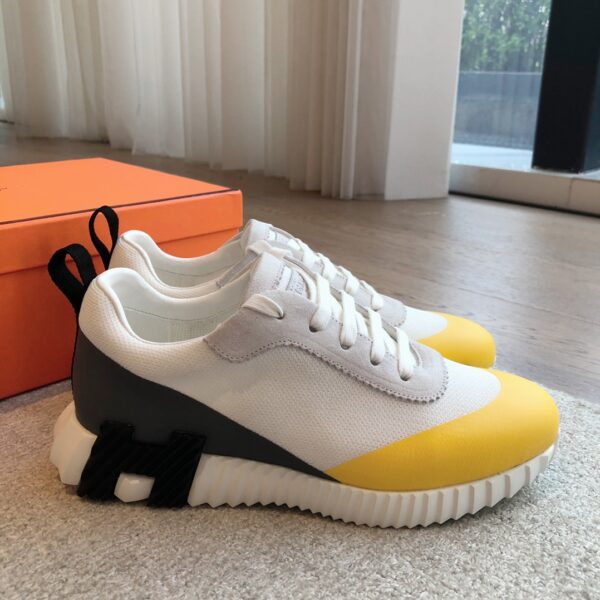 Hermes Classic Couple's Breathable Fabric Casual Sport Shoes