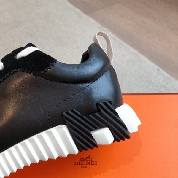 Hermes Classic Couple's Cowhide Leather Casual Shoes - Image 7