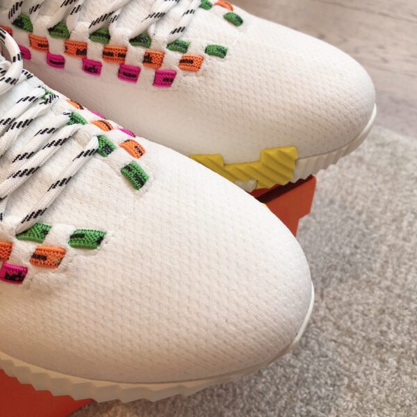 Hermes Classic Couple's Breathable Fabric Casual Shoes - Image 6