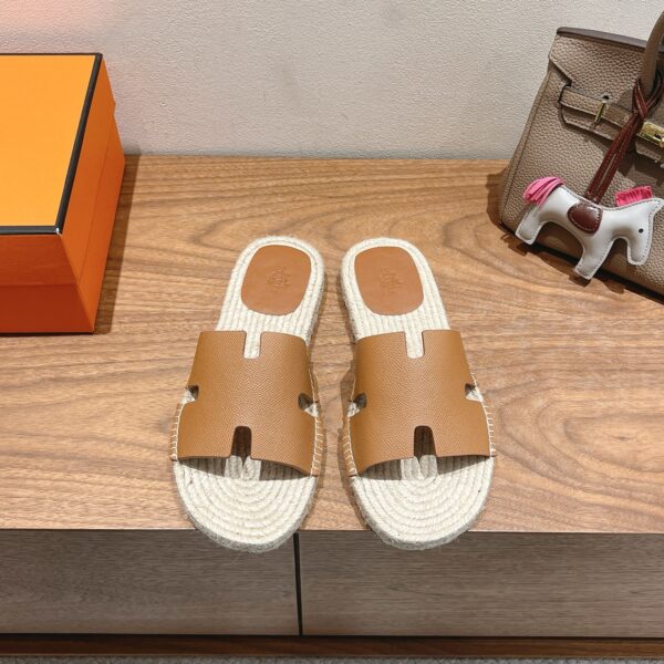 Hermes Spring And Summer Color S25s Fisherman Men's Slippers - Image 2
