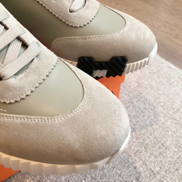 Hermes New Suede Cowhide Leather Casual Shoes For Men And Women - Image 6