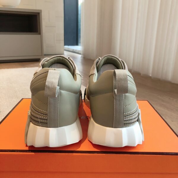 Hermes New Suede Cowhide Leather Casual Shoes For Men And Women - Image 8
