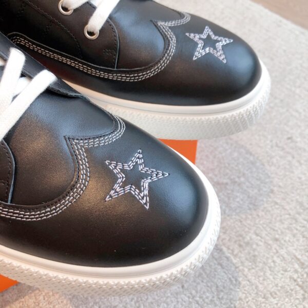 Hermes Autumn And Winter Cowhide Leather Casual Shoes For Couple - Image 6