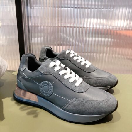 Hermes Cowhide Leather Casual Sport Shoes For Couple