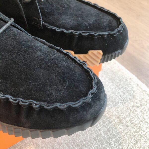 Hermes High Quality Couple's Suede Cowhide Leather Casual Shoes - Image 6