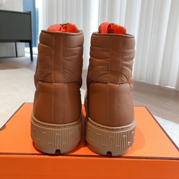Hermes Couple's Autumn And Winter High Top Boots - Image 8