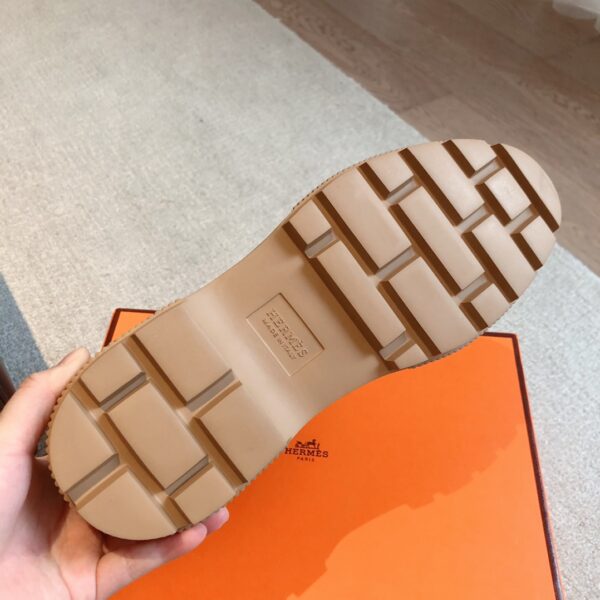 Hermes Couple's Autumn And Winter High Top Boots - Image 9
