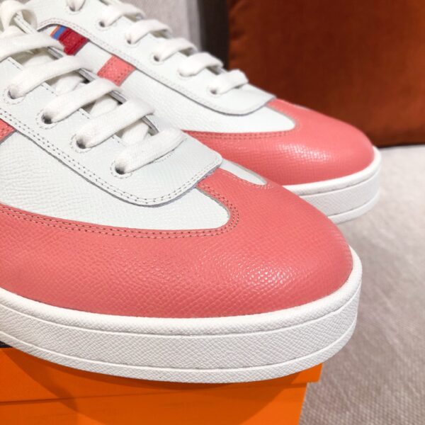 Hermes Women's Cowhide Leather Casual Sport Shoes - Image 6