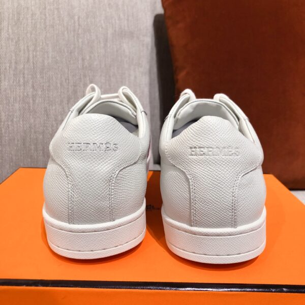 Hermes Women's Cowhide Leather Casual Sport Shoes - Image 8