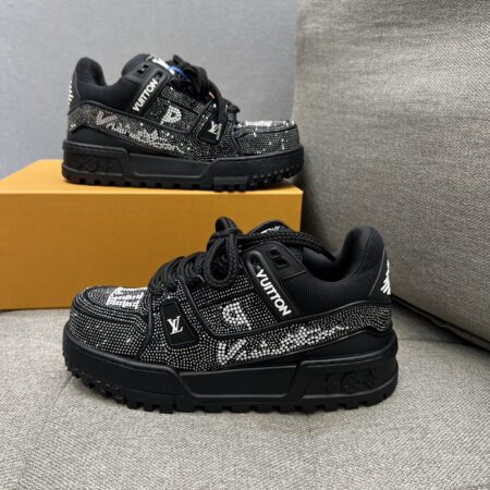 Louis Vuitton Trainer Fat Dwen Dwen Water Diamond Bread Shoes
