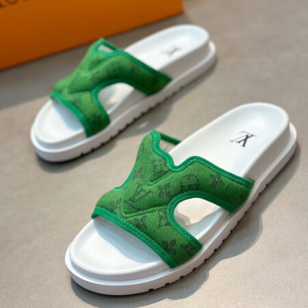 Louis Vuitton Canvas Lightweight And Comfortable Slippers