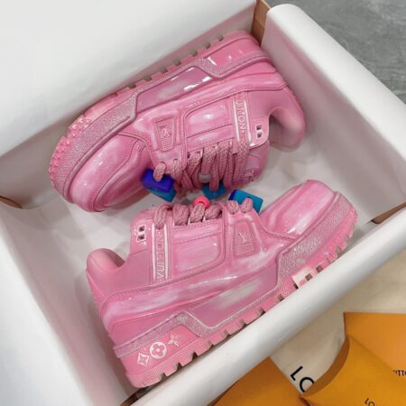 Louis Vuitton Runner Tatic Calf Leather Sports Shoes