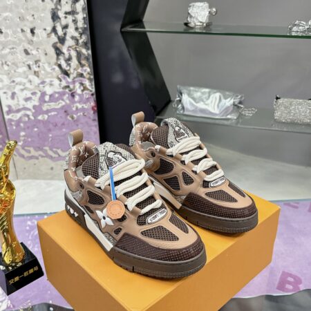 Louis Vuitton Skate Series Mesh Fabric Casual Sports Shoes