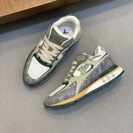 Louis Vuitton 5D Printing Logo Pattern Casual Sports Shoes