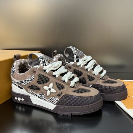 Louis Vuitton Skate 8 Series Cowhide Leather Casual Sports Shoes