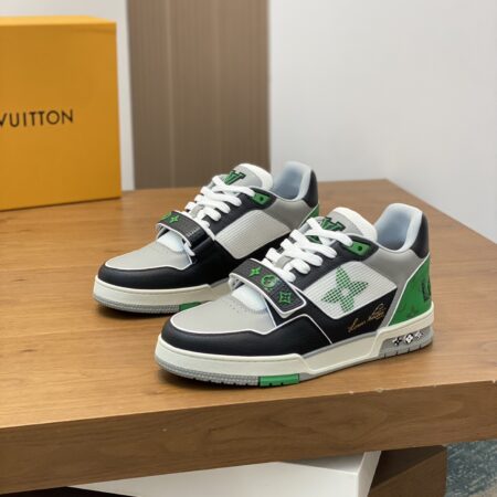 Louis Vuitton Men's Trainer New Colour Velcro Casual Sports Shoes