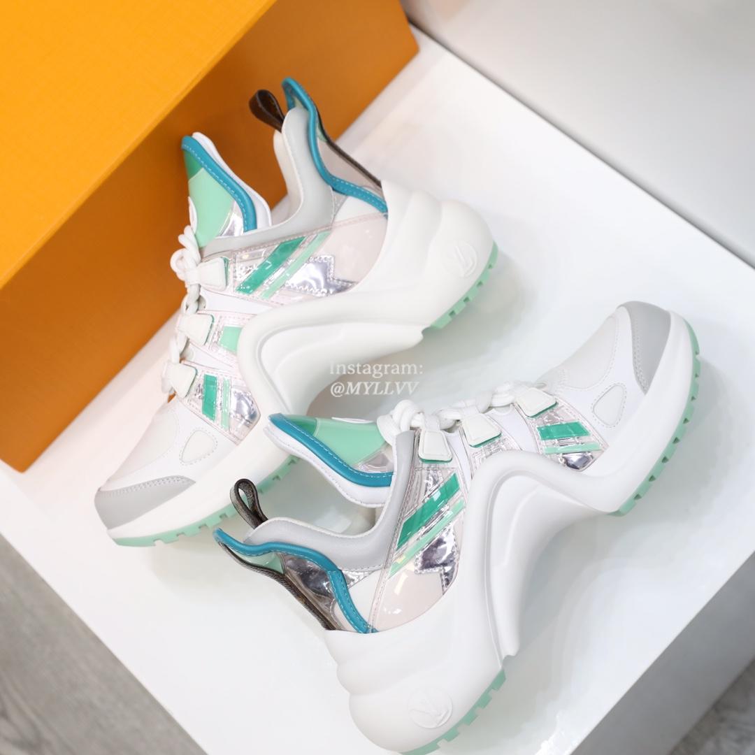 Louis Vuitton Women's Velcro Archlight Casual Sports Dad Shoes - Image 8