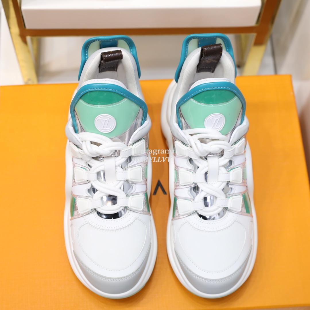 Louis Vuitton Women's Velcro Archlight Casual Sports Dad Shoes - Image 5