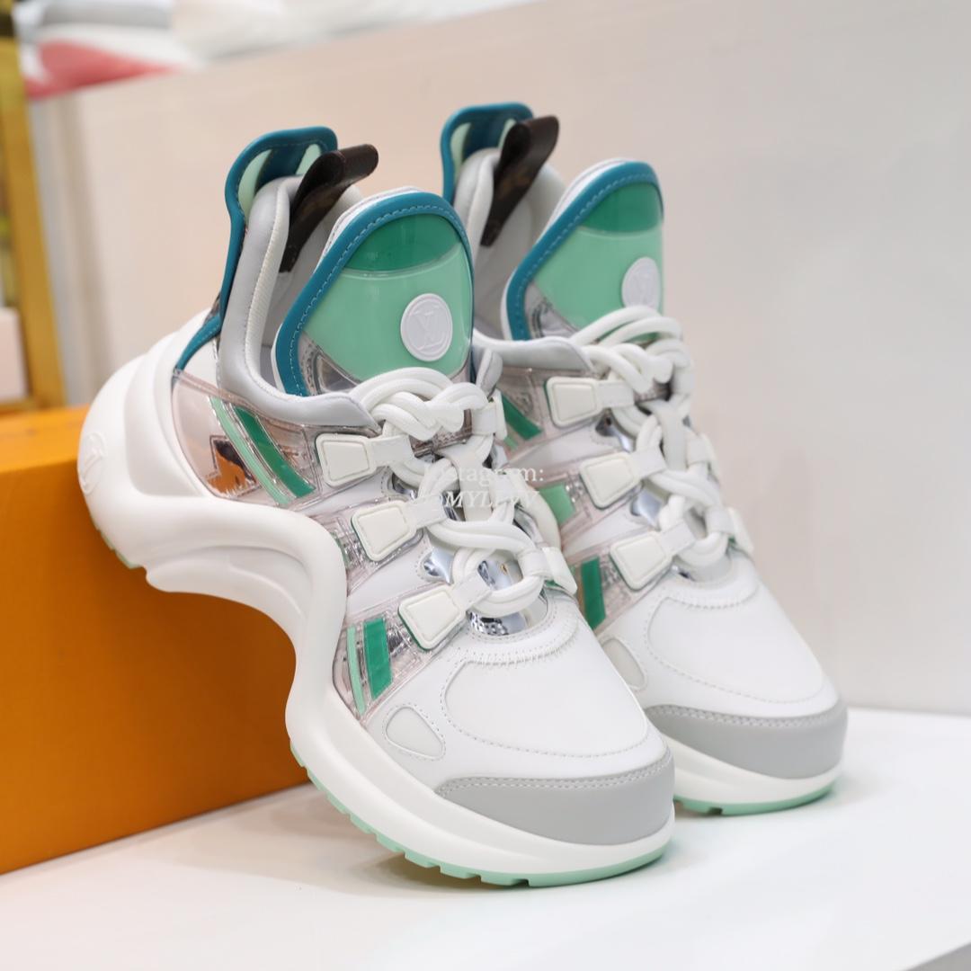 Louis Vuitton Women's Velcro Archlight Casual Sports Dad Shoes - Image 6