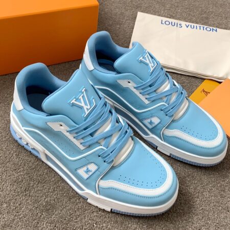 Louis Vuitton Trainer Couple's Smooth Cowhide Leather Sports Shoes