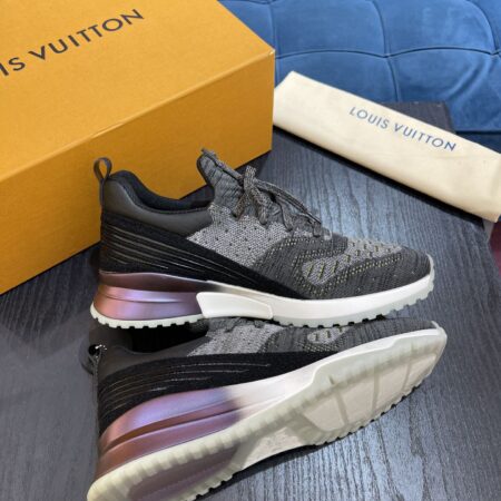 Louis Vuitton Men's New Elastic Woven Fabric Sports Shoes