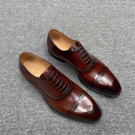 Louis Vuitton Autumn And Winter Men's Classic Oxford Business Dress Shoes