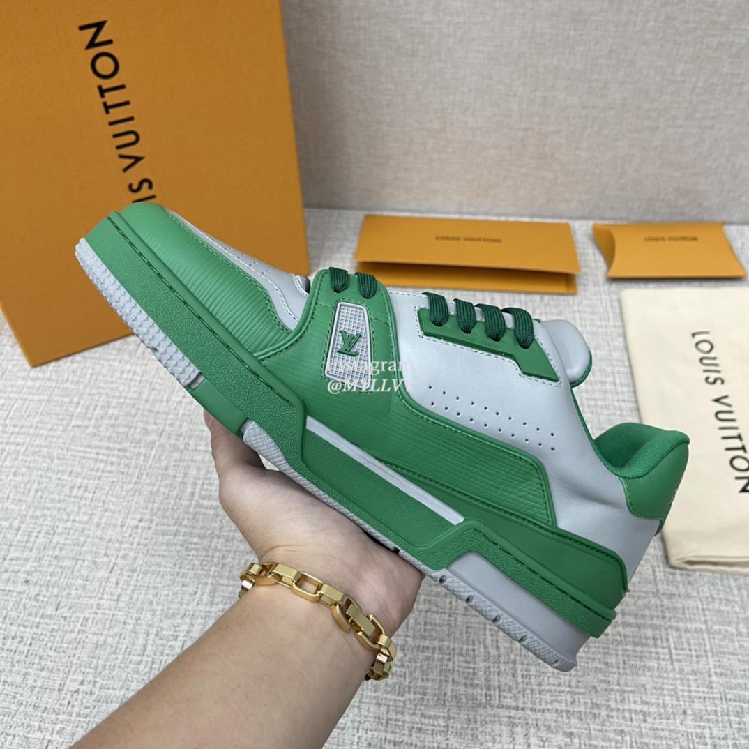 Louis Vuitton Trainer New Color Collision Cowhide Leather Sports Shoes - Image 7