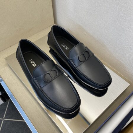 Christian Dior Good Quality Calf Leather Driving Loafers