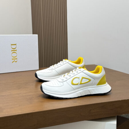 Christian Dior Latest Men's Fashion Cowhide Leather Sneakers