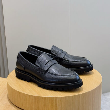 Dolce & Gabbana New Men's Cowhide Leather Derby Shoes