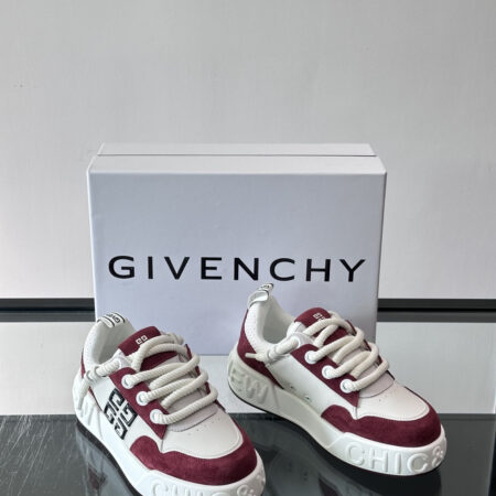 Givenchy Men's Thick Soled Calf Leather Casual Sports Shoes