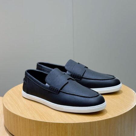 Hermes Freestyle Men's Cowhide Leather Loafers