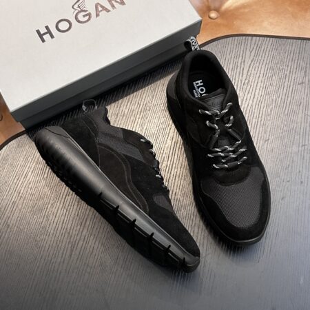 Hogan Men's H526 Series Sports Hi Logo Board Shoes