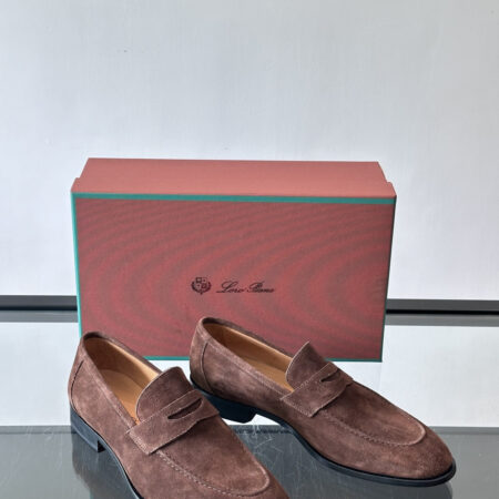 Loro Piana New Men's Cowhide Leather Formal Shoes