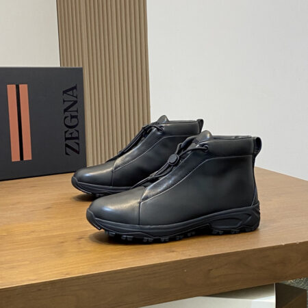 Ermenegildo Zegna Triple Stitch™ Vetta Cowhide Leather Casual Shoes