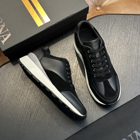 Ermenegildo Zegna Triple Stitcht ™  Monte Luxury Cowhide Casual Shoes